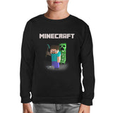 Minecraft - 7 Black Kids Sweatshirts