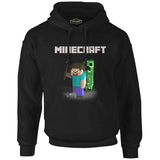 Minecraft - 7 Black Men's Zipperless Hoodie