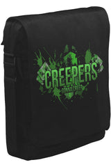 Minecraft - Creepers Unisex Siyah Postacı Çanta
