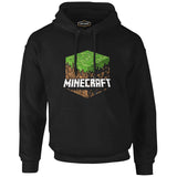 Minecraft - Cube Black Men's Zipperless Hoodie