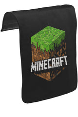 Minecraft - Cube Unisex Siyah Tak-Çıkar Postacı Çanta Kapağı CK-538
