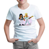 Modern Talking - Gitar Beyaz Çocuk Tshirt