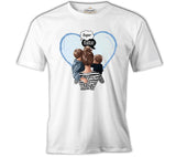 Mom of Boys Anneler Günü Beyaz Unisex Tshirt