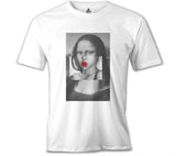 Mona Lisa - Sugar Beyaz Erkek Tshirt