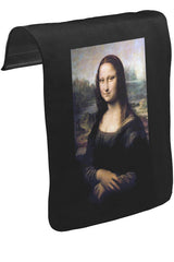Mona Lisa Unisex Black Snap-On Messenger Bag Cover CK-1009 