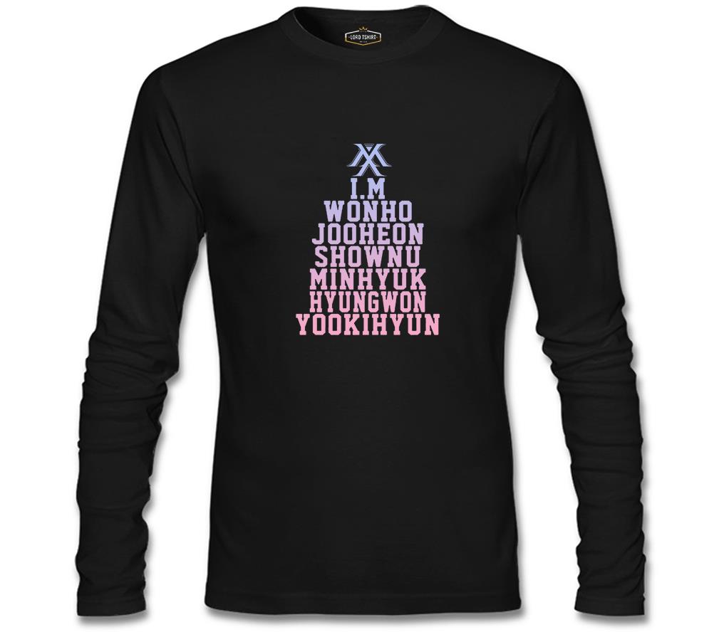 Monsta X - I.M Siyah Erkek Sweatshirt
