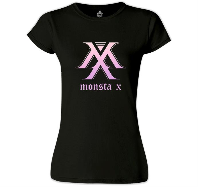 Monsta X - MX Siyah Kadın Tshirt