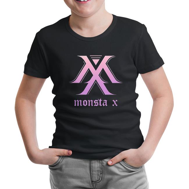 Monsta X - MX Black Kids Tshirt