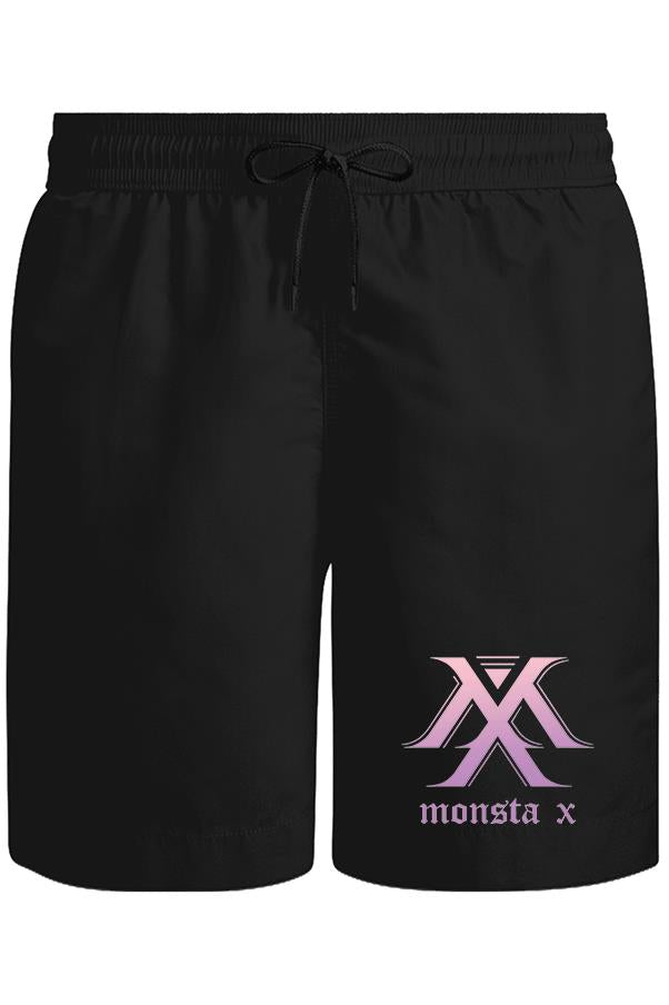 Monsta X - MX Unisex Siyah Şort