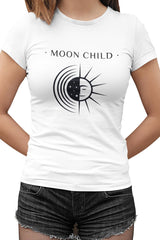 Moon Child White Women's Tshirt