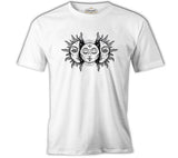 Moon in the Sun White Men's Tshirt