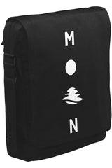 Moon on the Sea Unisex Siyah Postacı Çanta