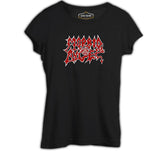 Morbid Angel - Logo 2 Siyah Kadın Tshirt