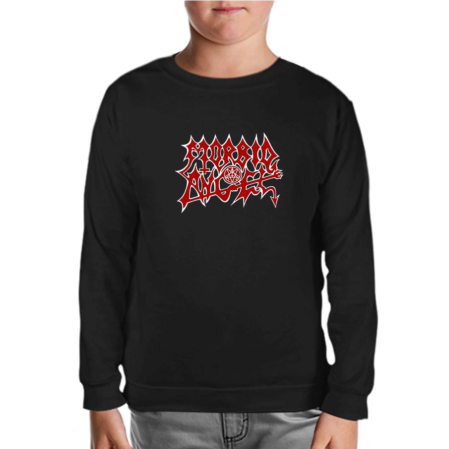 Morbid Angel - Logo 2 Black Kids Sweatshirt