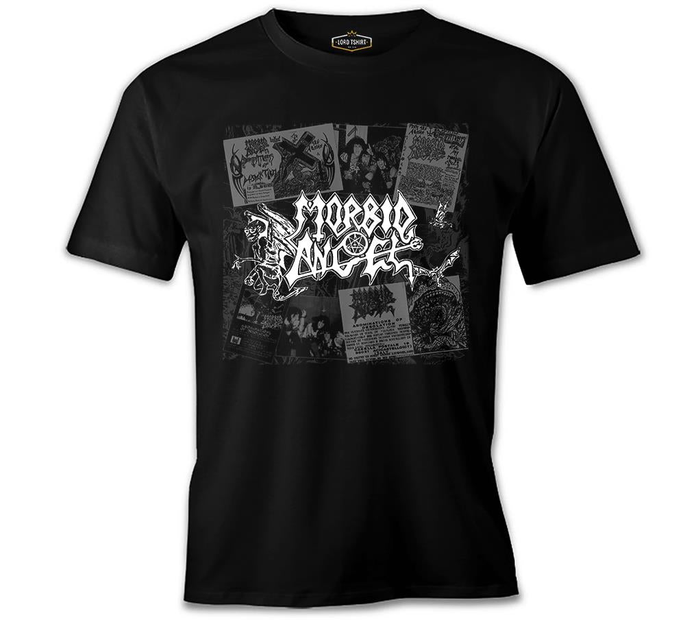 Morbid Angel - Logo Siyah Erkek Tshirt