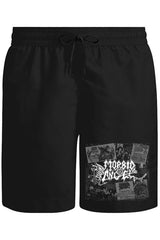 Morbid Angel - Logo Unisex Siyah Şort