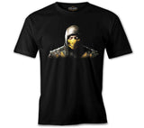Mortal Combat - Scorpion Siyah Erkek Tshirt