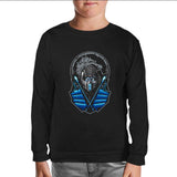 Mortal Combat - Sub Zero Black Kids Sweatshirt