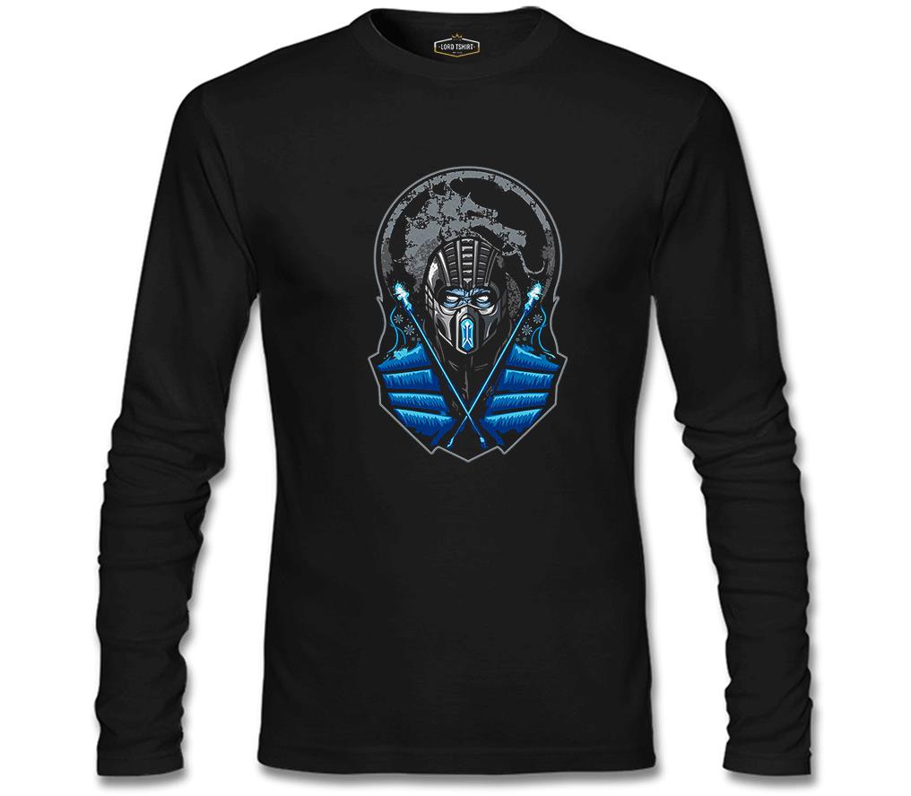 Mortal Combat - Sub Zero Black Men's Sweatshirt