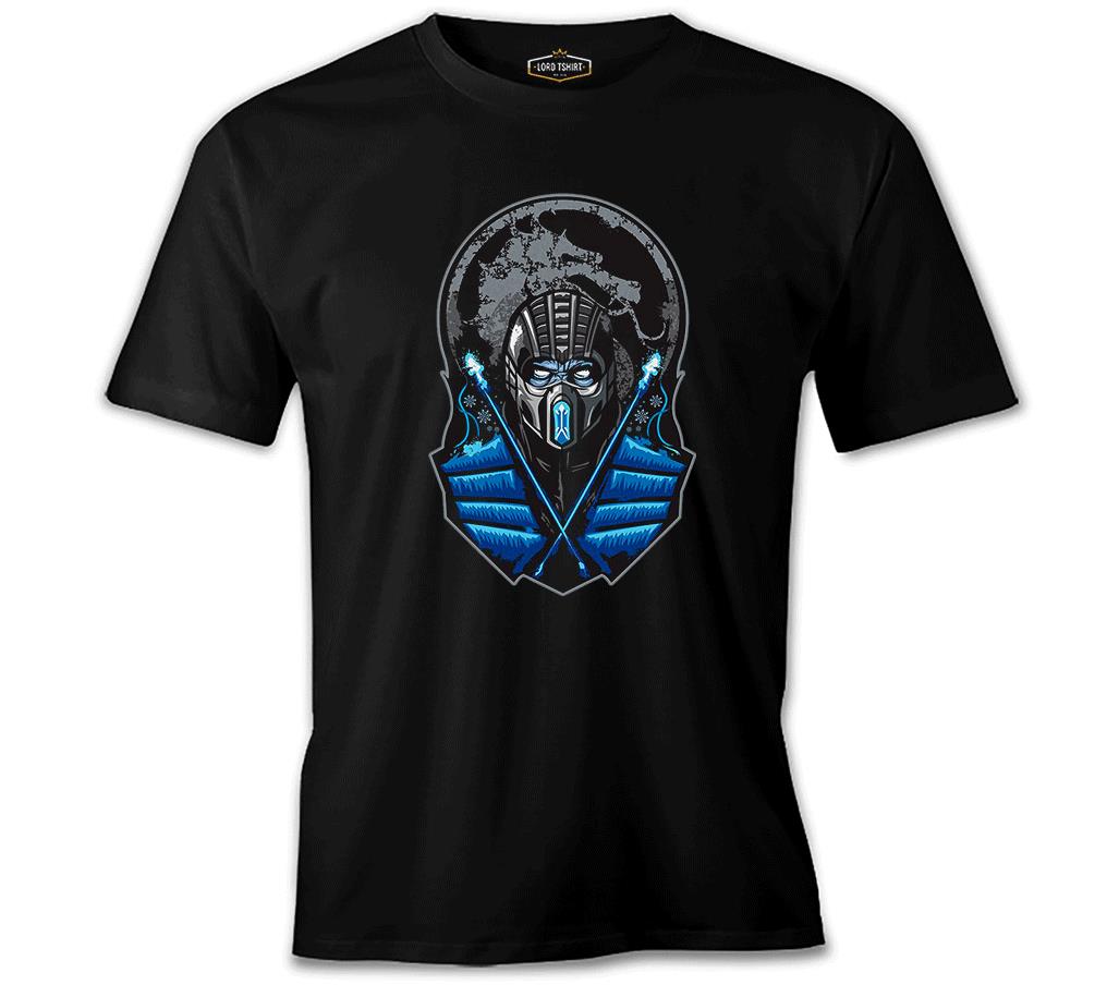 Mortal Combat - Sub Zero Siyah Erkek Tshirt