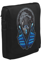 Mortal Combat - Sub Zero Unisex Siyah Postacı Çanta