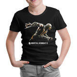 Mortal Combat X Siyah Çocuk Tshirt