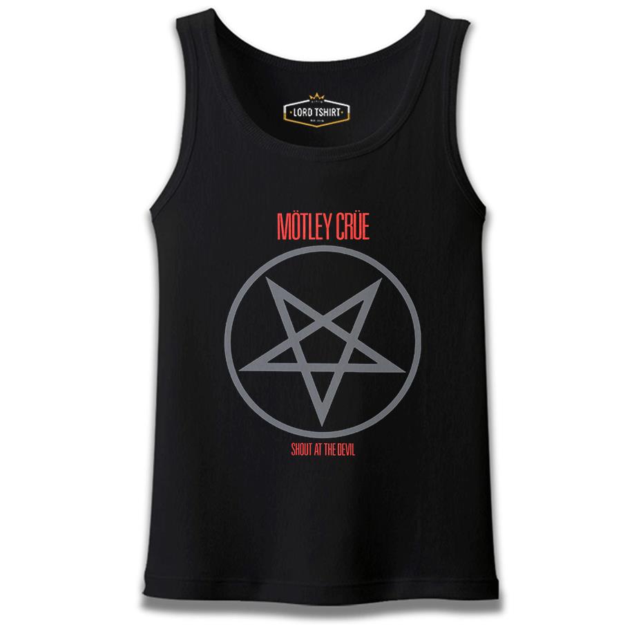 Mötley Crüe - Shout At The Devil Siyah Erkek Atlet