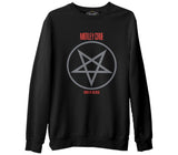 Mötley Crüe - Shout At The Devil  Siyah Erkek Kalın Sweatshirt