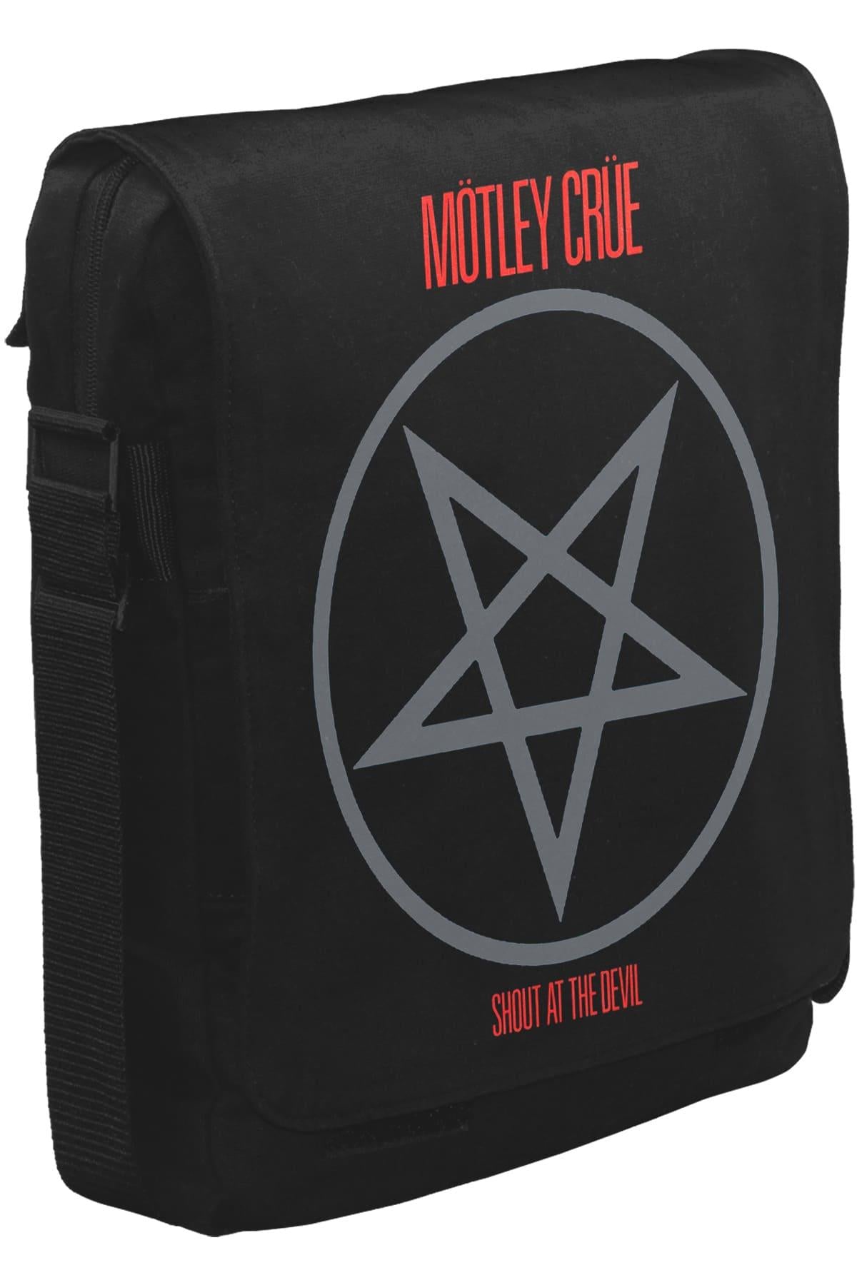 Mötley Crüe - Shout At The Devil Unisex Siyah Postacı Çanta