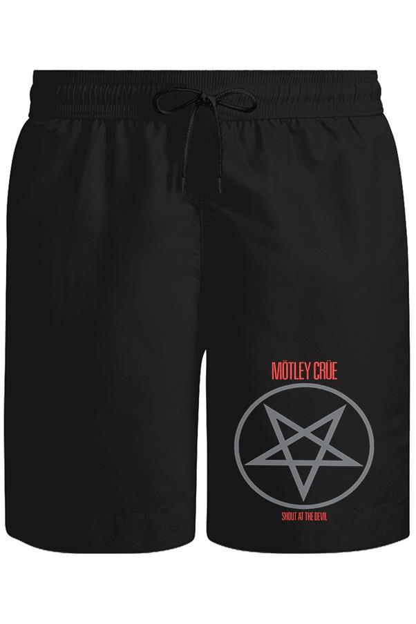 Mötley Crüe - Shout At The Devil Unisex Siyah Şort