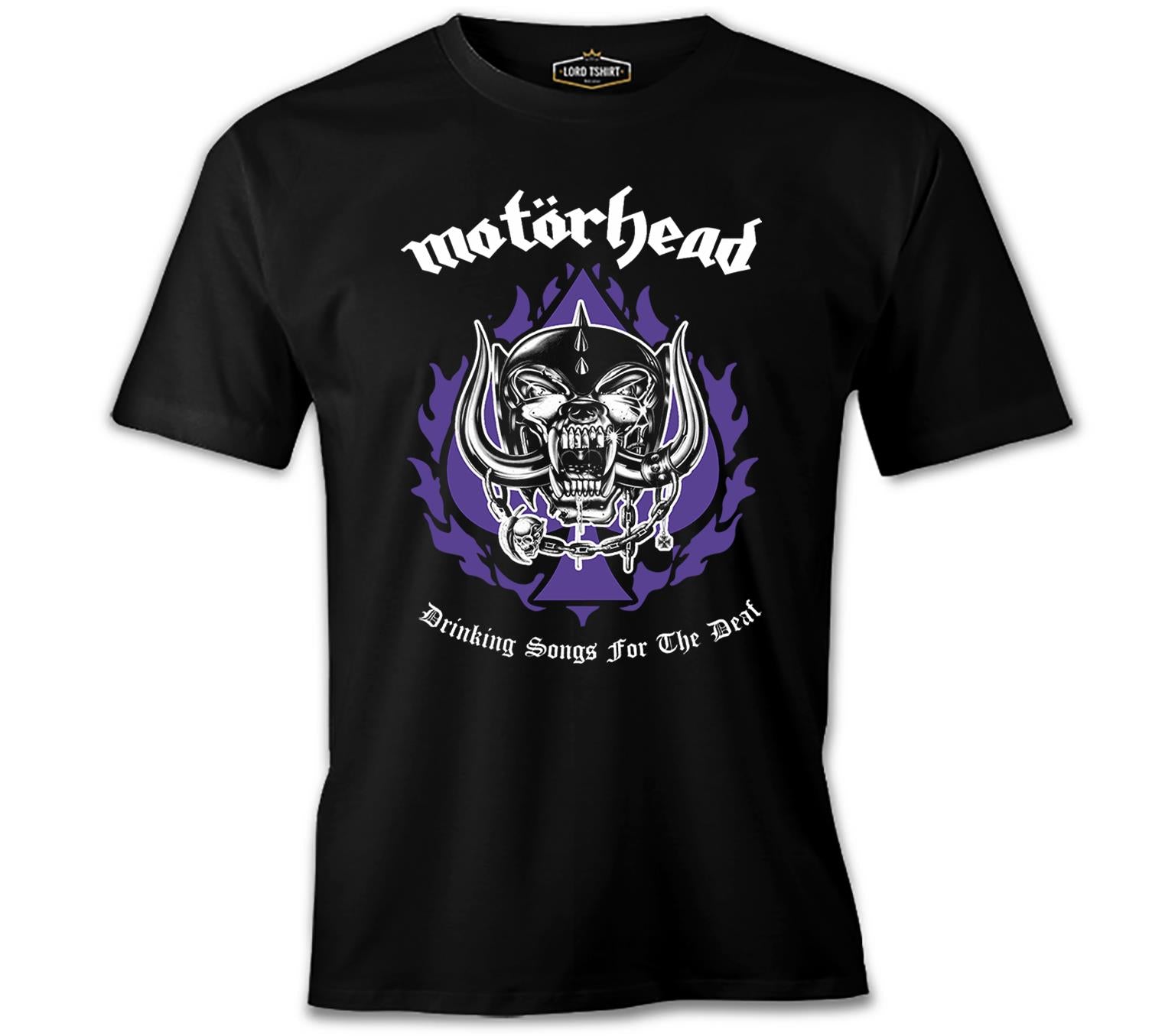 Motörhead - Drinking Songs Siyah Erkek Tshirt