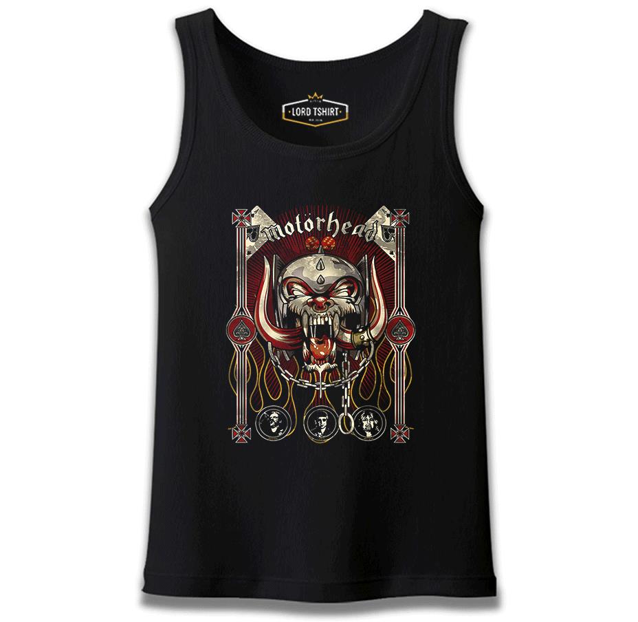 Motörhead Siyah Erkek Atlet