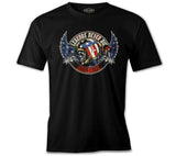 Motorcycle - Born Free Black Men's Tshirt