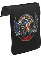Motosiklet - Born Free Unisex Siyah Tak-Çıkar Postacı Çanta Kapağı CK-143