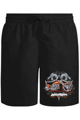 Motosiklet - Motor Ride Unisex Siyah Şort