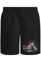 Motosiklet - Ride Extraordinary Unisex Siyah Şort