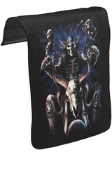 Motosiklet - Ride or Die Unisex Siyah Tak-Çıkar Postacı Çanta Kapağı CK-131