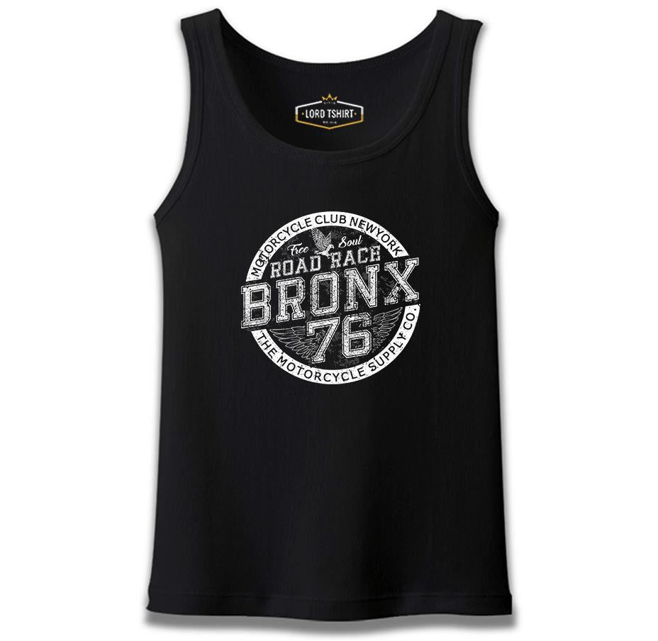 Motosiklet - Yarış 76 Siyah Erkek Atlet