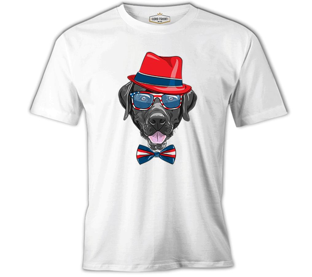 Mr. Dog - Köpek Beyaz Erkek Tshirt