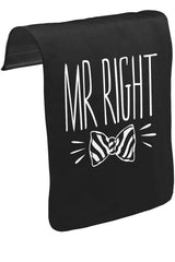 Mr. Right Papyon Unisex Siyah Tak-Çıkar Postacı Çanta Kapağı CK-1525