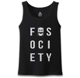 Mr. Robot - Fsociety Logo Black Male Athlete