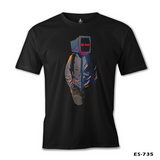 Mr. Robot Siyah Erkek Tshirt