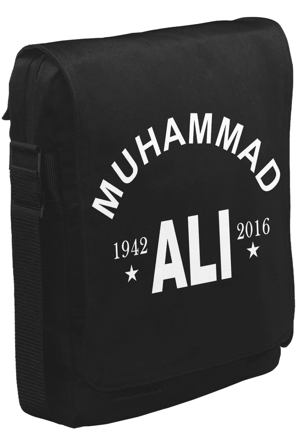 Muhammad Ali - 1942 Unisex Siyah Postacı Çanta