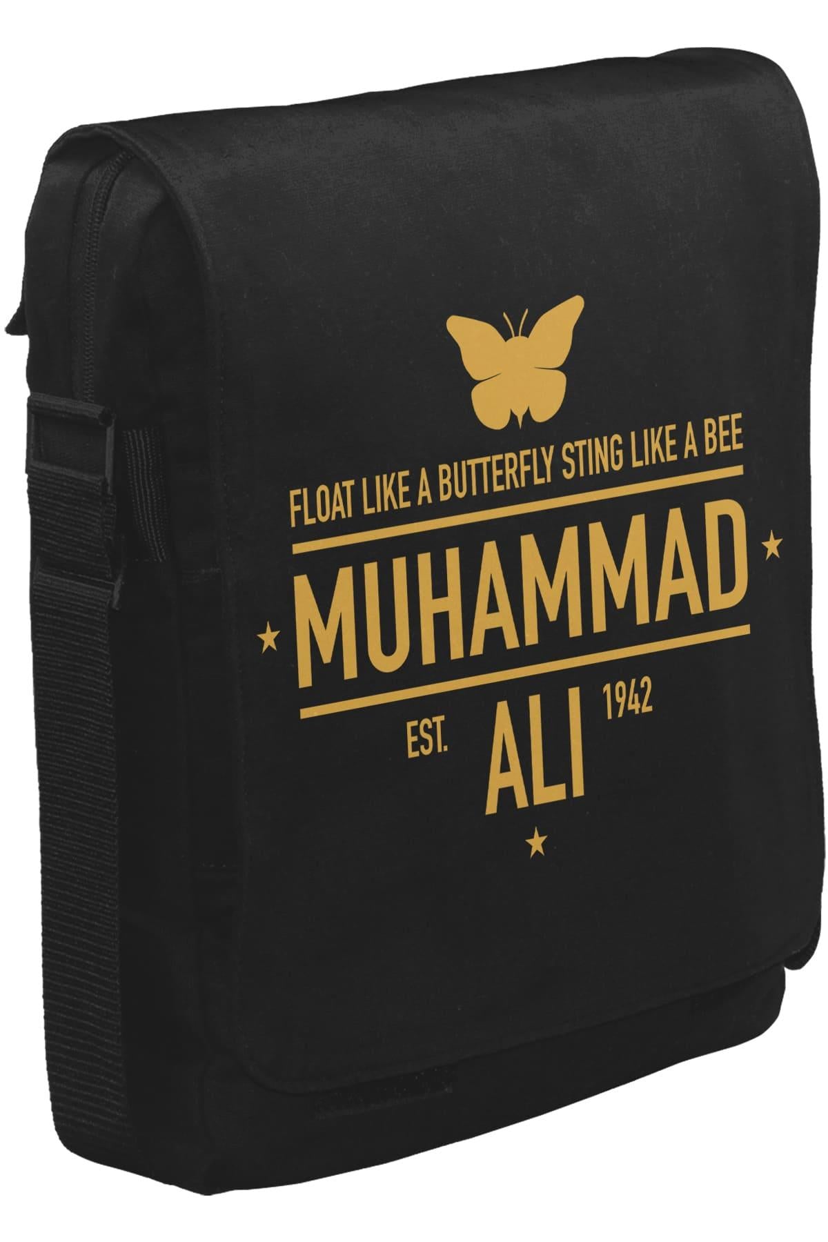 Muhammad Ali - Est. 1942 Unisex Siyah Postacı Çanta