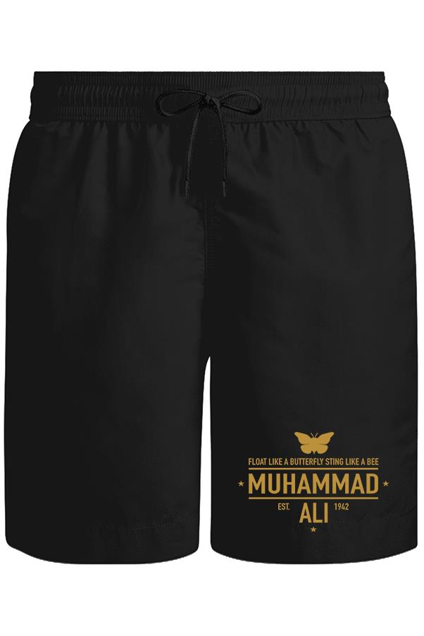 Muhammad Ali - Est. 1942 Unisex Siyah Şort