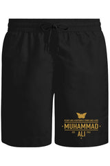 Muhammad Ali - Est. 1942 Unisex Siyah Şort