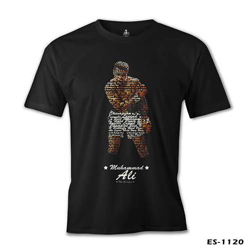 Muhammad Ali - Hard Punch Black Men's Tshirt