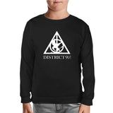 Multifandom Symbols - District Black Kids Sweatshirt