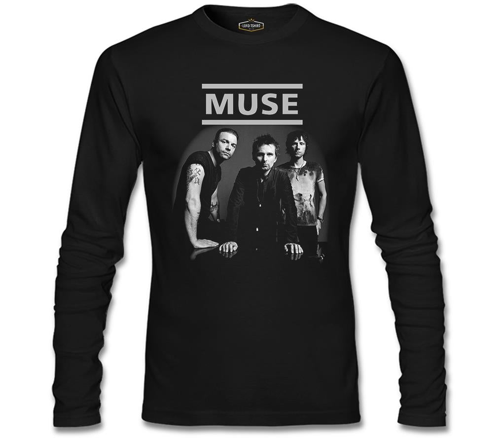 Muse - All Siyah Erkek Sweatshirt