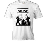 Muse - Band White Men's Tshirt